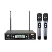 200-канальная беспроводная система 2 ручных микрофона UHF AMS MU 322 + MM 22