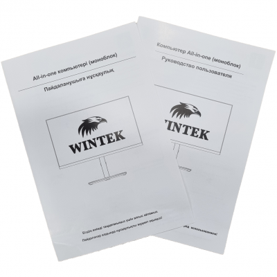 Моноблочная система Wintek BF2402 23.8'' FHD IPS (подставка с возможностью регулировки по высоте и портретного режима)/MB H610/SO-DIMM DDR4/WiFi/BT/Card Reader/клавиатура+мышь, блок питания 220Вт HuntKey