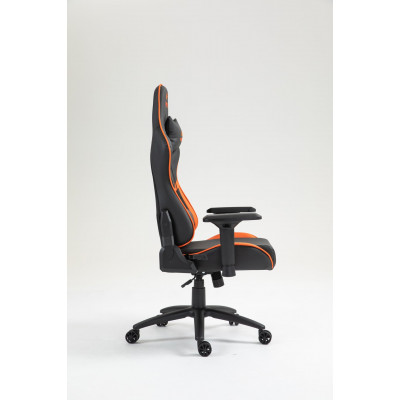 Игровое кресло WINTEK YX-8045-4D, искусств. кожа, газлифт 4 класса 100 мм, 350мм метал. крестовина