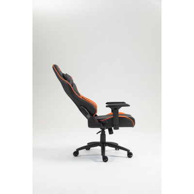 Игровое кресло WINTEK YX-8045-4D, искусств. кожа, газлифт 4 класса 100 мм, 350мм метал. крестовина