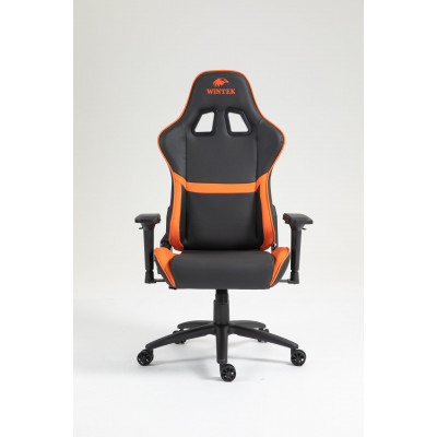 Игровое кресло WINTEK YX-8045-4D, искусств. кожа, газлифт 4 класса 100 мм, 350мм метал. крестовина