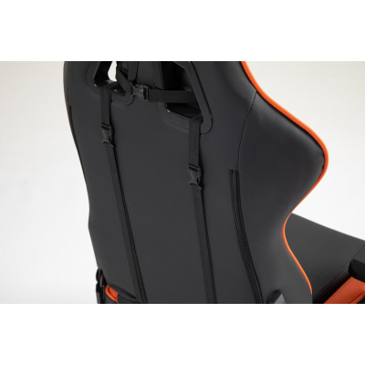Игровое кресло WINTEK YX-8045-4D, искусств. кожа, газлифт 4 класса 100 мм, 350мм метал. крестовина