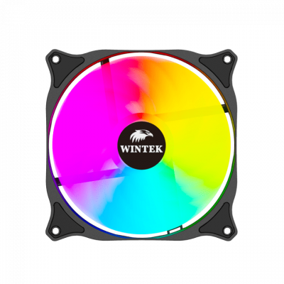 Вентилятор для корпуса Wintek M11-B-14 ARGB, 14 см, 6 pin