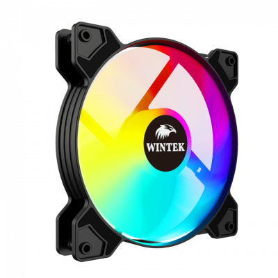 Вентилятор для корпуса Wintek M2-B-14 Colorful, 14 см, 4 pin MOLEX