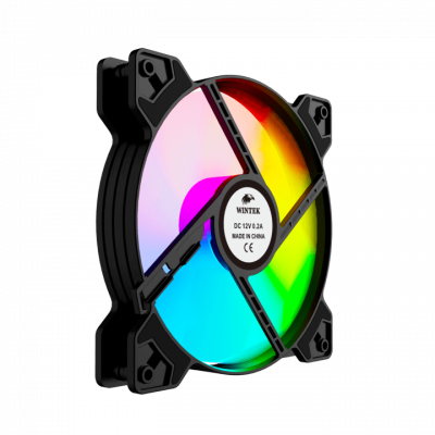 Вентилятор для корпуса Wintek M2-B-14 Colorful, 14 см, 4 pin MOLEX