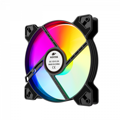 Вентилятор для корпуса Wintek M2-B-14 Colorful, 14 см, 4 pin MOLEX