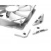 Вентилятор для корпуса ID-COOLING TF-12025 WHITE
