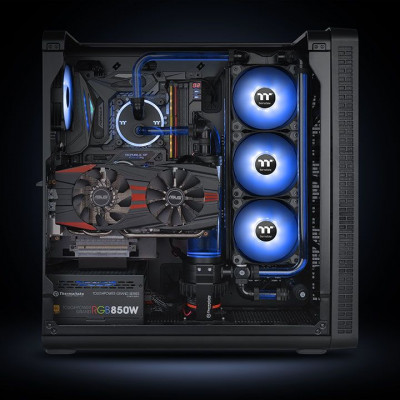 Вентилятор для корпуса Thermaltake Pure A12 LED Blue, CL-F109-PL12BU-A