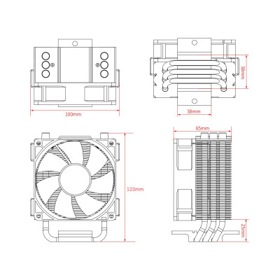 Вентилятор для процессора ID-COOLING SE-903-XT
