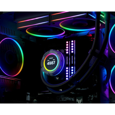 Водяное охлаждение для процессора ID-COOLING SL240 WHITE