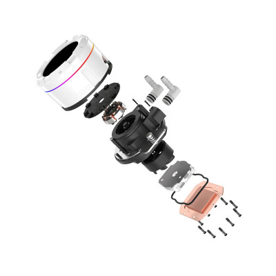 Водяное охлаждение для процессора ID-COOLING SL240 XE WHITE