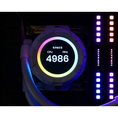 Водяное охлаждение для процессора ID-COOLING SL360 XE WHITE