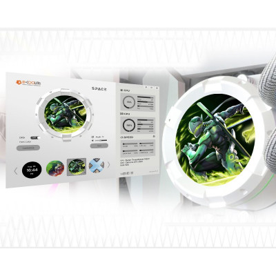Водяное охлаждение для процессора ID-COOLING SL360 XE WHITE
