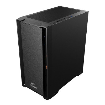 Корпус Wintek Andromeda D531-B TG, Micro ATX, USB 2*3.0/1*2.0, HD+Mic, 0,5mm, 3*12cm ARGB (контроллер + пульт д/у в комплекте), чёрный
