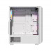 Корпус Wintek Mars PS195-6-M-W TG, ATX/Micro ATX, USB 1*3.0/2*2.0, 0,45mm, 4*12cm ARGB fan (контроллер + пульт д/у в комплекте), белый