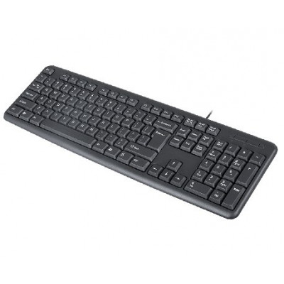 Клавиатура Wintek WS-KB-502, USB, рус/англ/каз, 1.5 м, чёрная