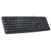 Клавиатура Wintek WS-KB-502, USB, рус/англ/каз, 1.5 м, чёрная