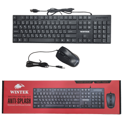 Комплект клавиатура+мышь Wintek WS-KB-510