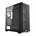 Корпус Wintek Andromeda MAX P193-M-B TG, ATX, USB 2*3.0/1*2.0, HD+Mic, 0,5mm, 4*12cm ARGB (контроллер + пульт д/у в комплекте), Black