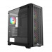 Корпус Wintek Andromeda MAX P193-M-B TG, ATX, USB 2*3.0/1*2.0, HD+Mic, 0,5mm, 4*12cm ARGB (контроллер + пульт д/у в комплекте), Black