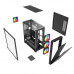 Корпус Wintek Andromeda MAX P193-M-B TG, ATX, USB 2*3.0/1*2.0, HD+Mic, 0,5mm, 4*12cm ARGB (контроллер + пульт д/у в комплекте), Black