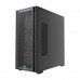 Корпус Wintek Andromeda MAX P193-M-B TG, ATX, USB 2*3.0/1*2.0, HD+Mic, 0,5mm, 4*12cm ARGB (контроллер + пульт д/у в комплекте), Black