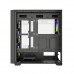 Корпус Wintek Andromeda MAX P193-M-B TG, ATX, USB 2*3.0/1*2.0, HD+Mic, 0,5mm, 4*12cm ARGB (контроллер + пульт д/у в комплекте), Black