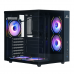 Корпус Wintek Cube Pro V909-B TG, ATX, USB 1*3.0/2*2.0, 5*12cm ARGB PWM (контр. + пульт д/у), чёрный