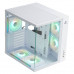 Корпус Wintek Cube Pro V909-W TG, ATX, USB 1*3.0/2*2.0, 5*12cm ARGB PWM (контр. + пульт д/у), белый