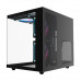 Корпус Wintek Aquarium H101-B TG, mATX, USB 1*3.0/1*2.0, 5*12cm ARGB PWM (контр. + пульт д/у), чёрный