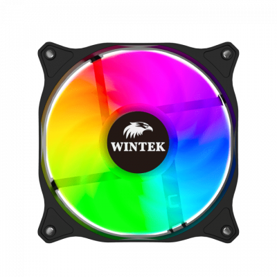 Вентилятор для корпуса Wintek M11-B-12 ARGB, 12 см, 6 pin