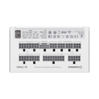 Блок питания Gamemax GX-1050 PRO WH (ATX3.0 PCIe5.0), 80+ Platinum