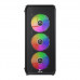 Корпус Wintek Tornado Pro PS195-B-M TG, ATX, USB 2*3.0/1*2.0, HD+Mic, 0,5mm, 4*12cm ARGB, Black