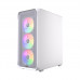 Корпус Wintek Tornado Pro PS195-W-M TG, ATX, USB 2*3.0/1*2.0, HD+Mic, 0,5mm, 4*12cm ARGB, White