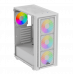 Корпус Wintek Apollo 802-W-M TG, ATX/Micro ATX, USB 1*3.0/2*2.0, HD+Mic, 4*12cm ARGB (контроллер + пульт д/у в комплекте), белый