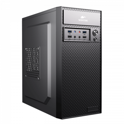 Корпус Wintek K260, 0.45mm, 2xUSB 3.0 + 2xUSB 2.0, MiniTower