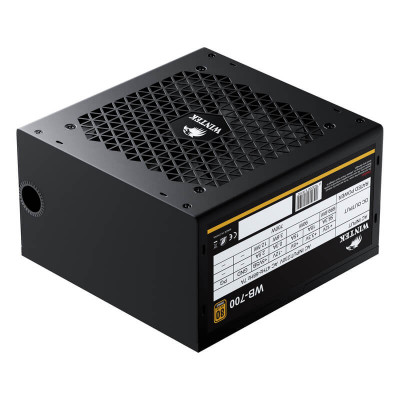 Блок питания Wintek WB-700, 700W, 20+4, 1*P8 (4+4), 2*P6+2, 6*SATA, 2*MOLEX, 80+ Bronze, black
