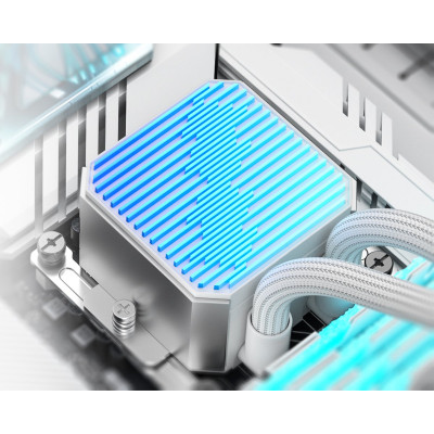 Водяное охлаждение для процессора ID-COOLING DX240 MAX WHITE