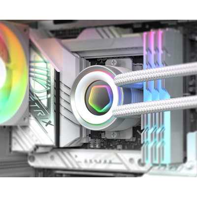 Водяное охлаждение для процессора ID-COOLING FX240 INF WHITE