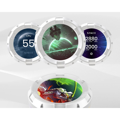Водяное охлаждение для процессора ID-COOLING SL360 WHITE