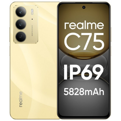 Realme C75 8/256gb золотой