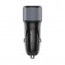 Автомобильное зарядное устройство LDNIO C510Q 2*USB（A,C) Type-C Чёрный