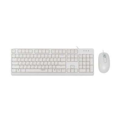 Комплект Клавиатура + Мышь Rapoo X130PRO White