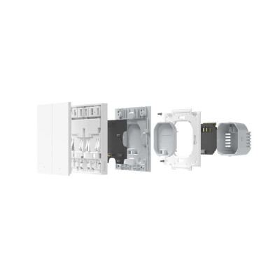 Настенный выключатель AQARA Smart Wall Switch H1(No Neutral, Double Rocker)