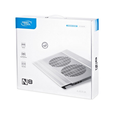 Охлаждающая подставка для ноутбука Deepcool N8 17