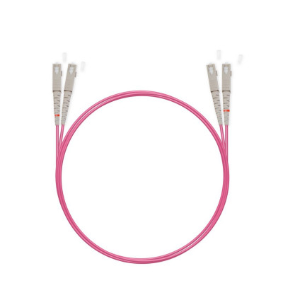 Патч Корд Оптоволоконный SC/UPC-SC/UPC MM OM4 50/125 Duplex 3.0мм 1 м
