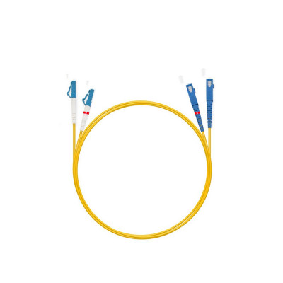 Патч Корд Оптоволоконный SC/UPC-LC/UPC SM 9/125 Duplex 3.0мм 1 м