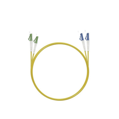 Патч Корд Оптоволоконный LC/APC-LC/UPC SM 9/125 Duplex 2.0мм 1 м