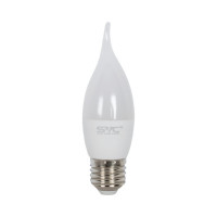 Лампа светодиодная SVC LED CB35-9W-E27-4000K Свеча на ветру Нейтральный
