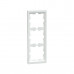 Рамка MERTEN MTN4030-6535 D-Life 3 постовая белый лотос